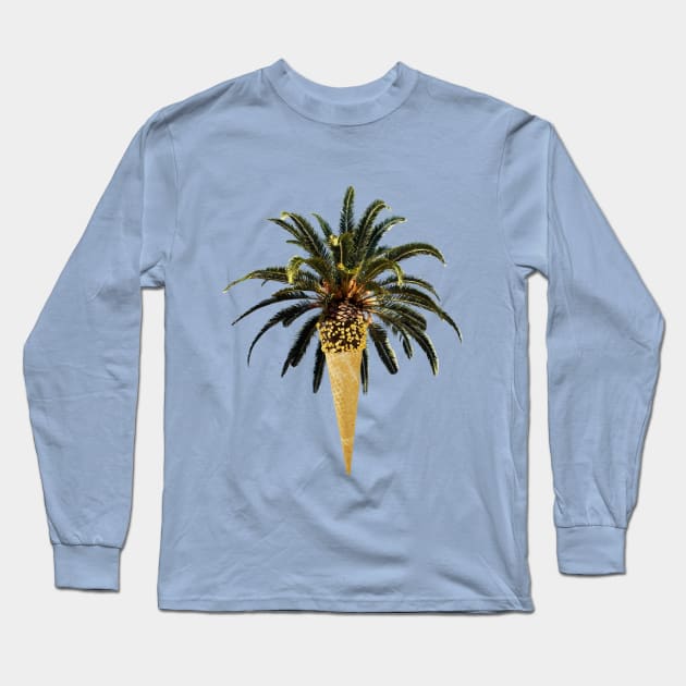 Coconut Ice Cream Long Sleeve T-Shirt by Uma